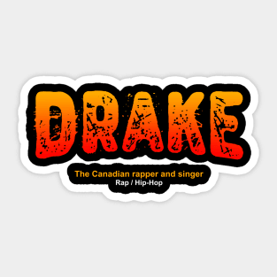 drake Sticker